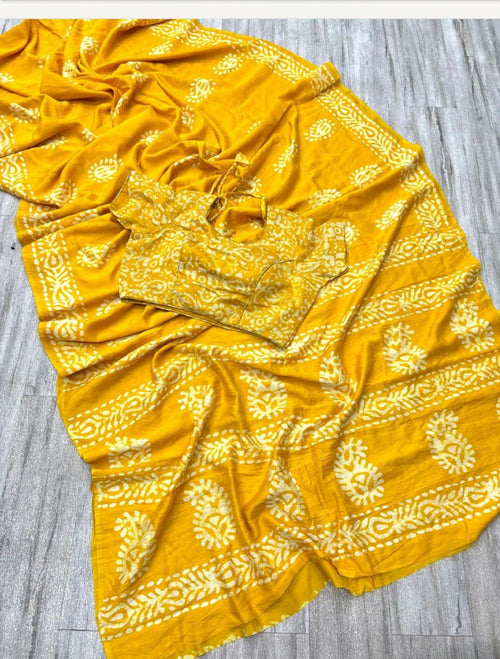 Soft pure cotton saree