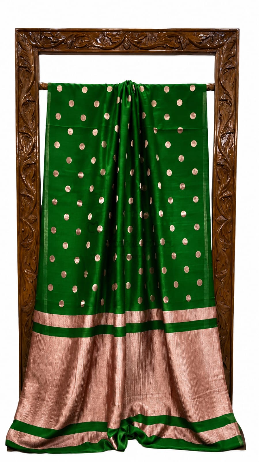 Banarasi Silk Saree with Zari Booti