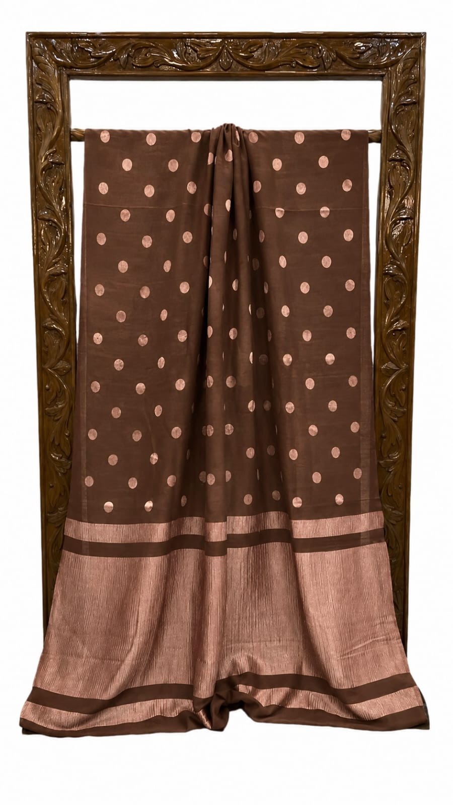 Banarasi Silk Saree with Zari Booti