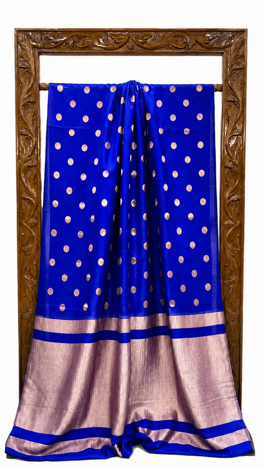 Banarasi Silk Saree with Zari Booti