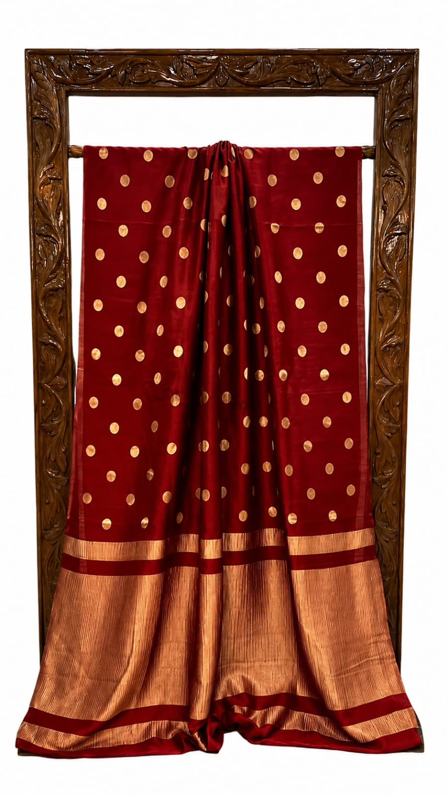 Banarasi Silk Saree with Zari Booti