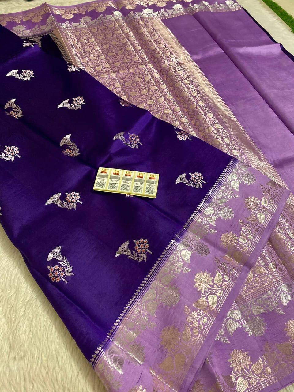 Designer Meena Boota Dyeable saree