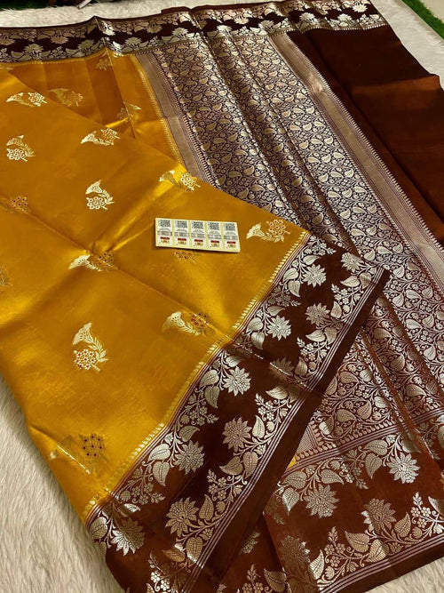 Designer Meena Boota Dyeable saree