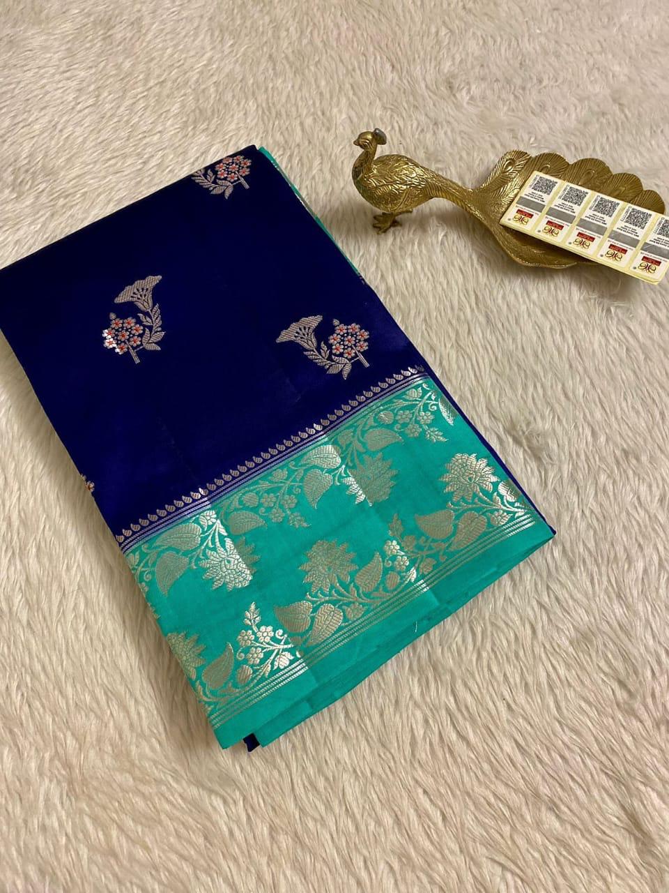 Designer Meena Boota Dyeable saree