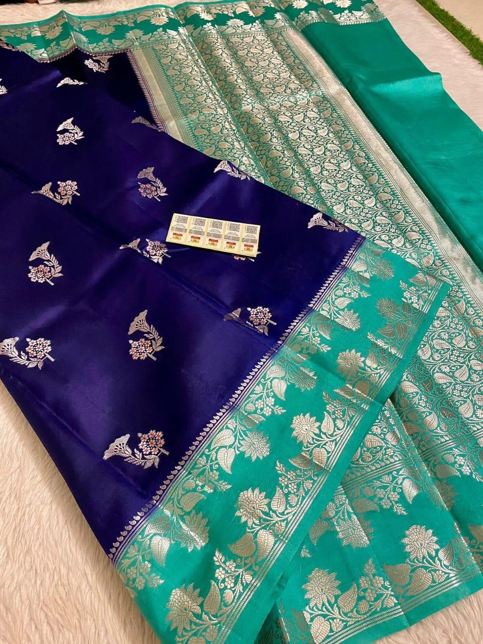 Designer Meena Boota Dyeable saree