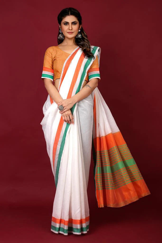 Tiranga saree for independence day