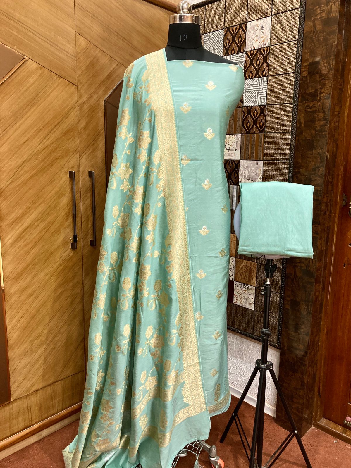 Pure Banarsi Silk suits