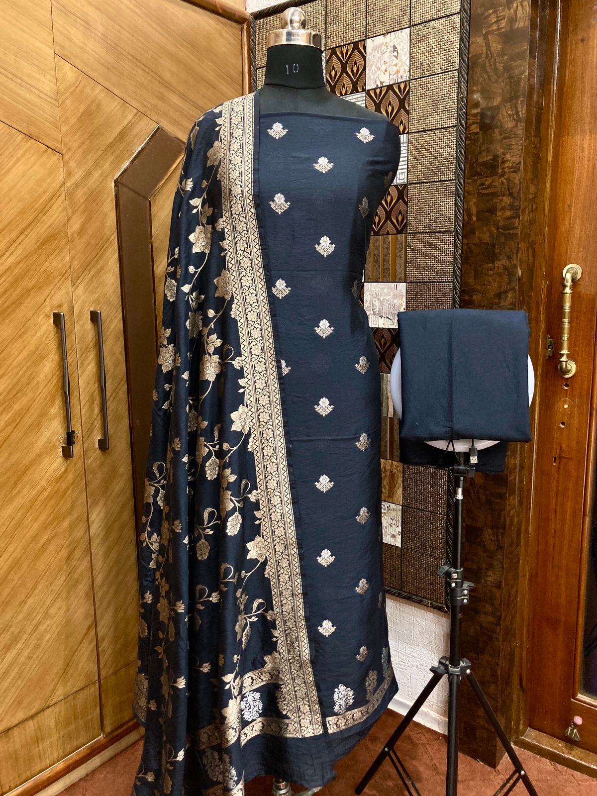 Pure Banarsi Silk suits