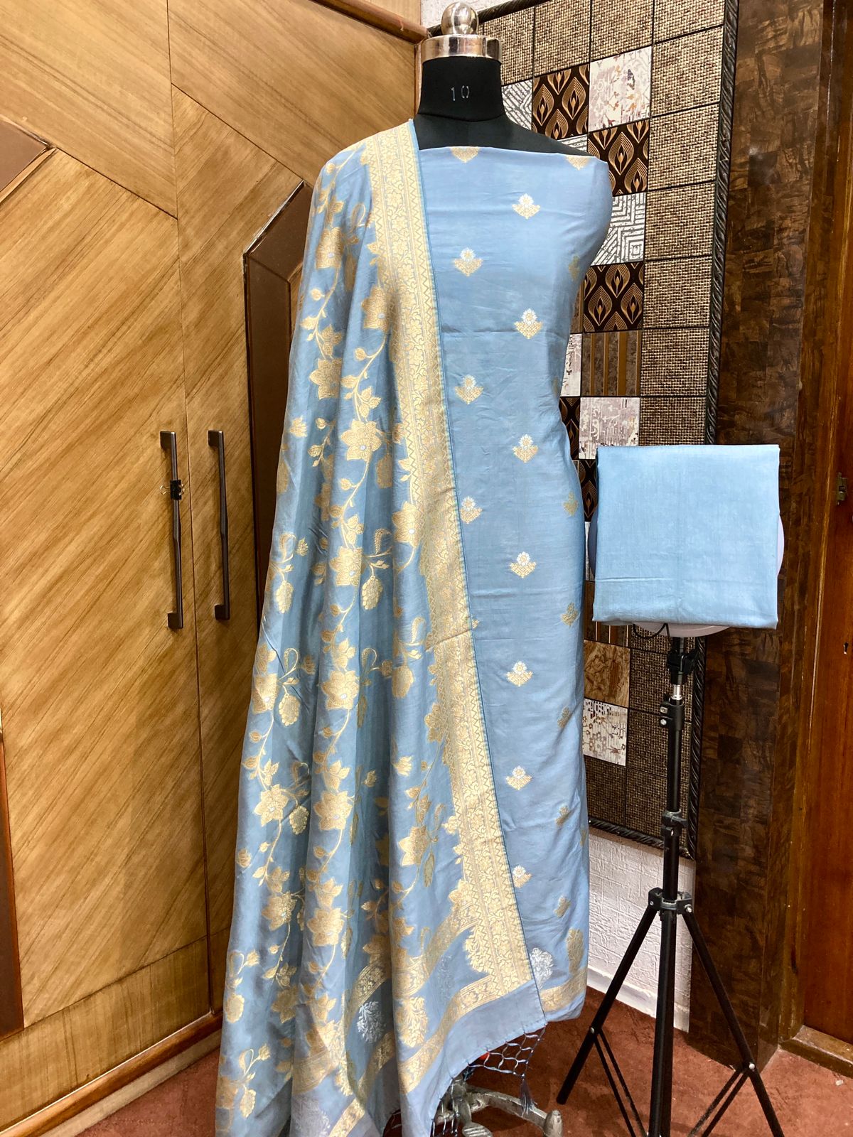 Pure Banarsi Silk suits