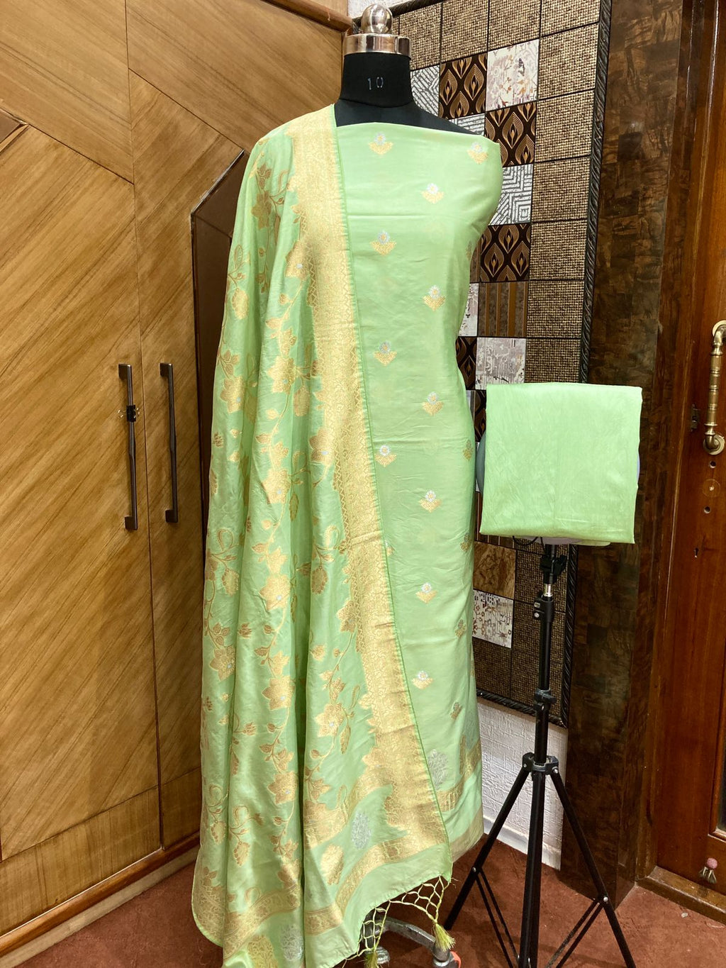Pure Banarsi Silk suits