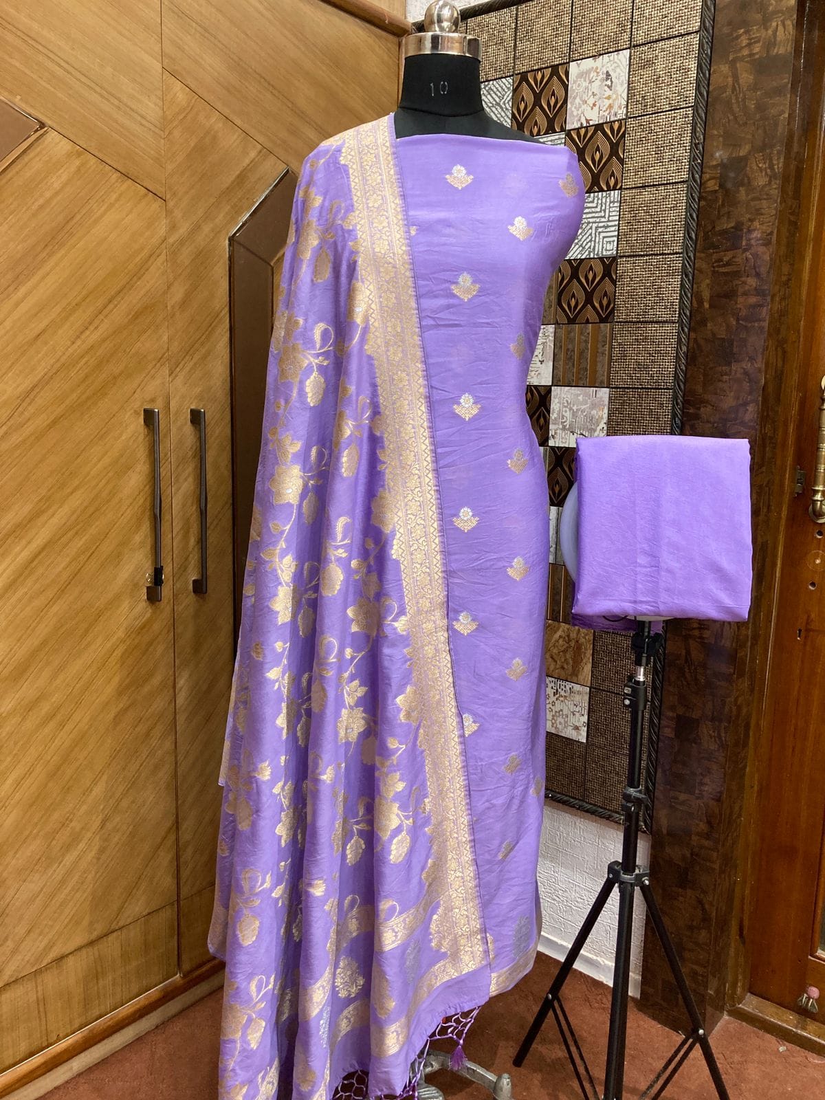 Pure Banarsi Silk suits