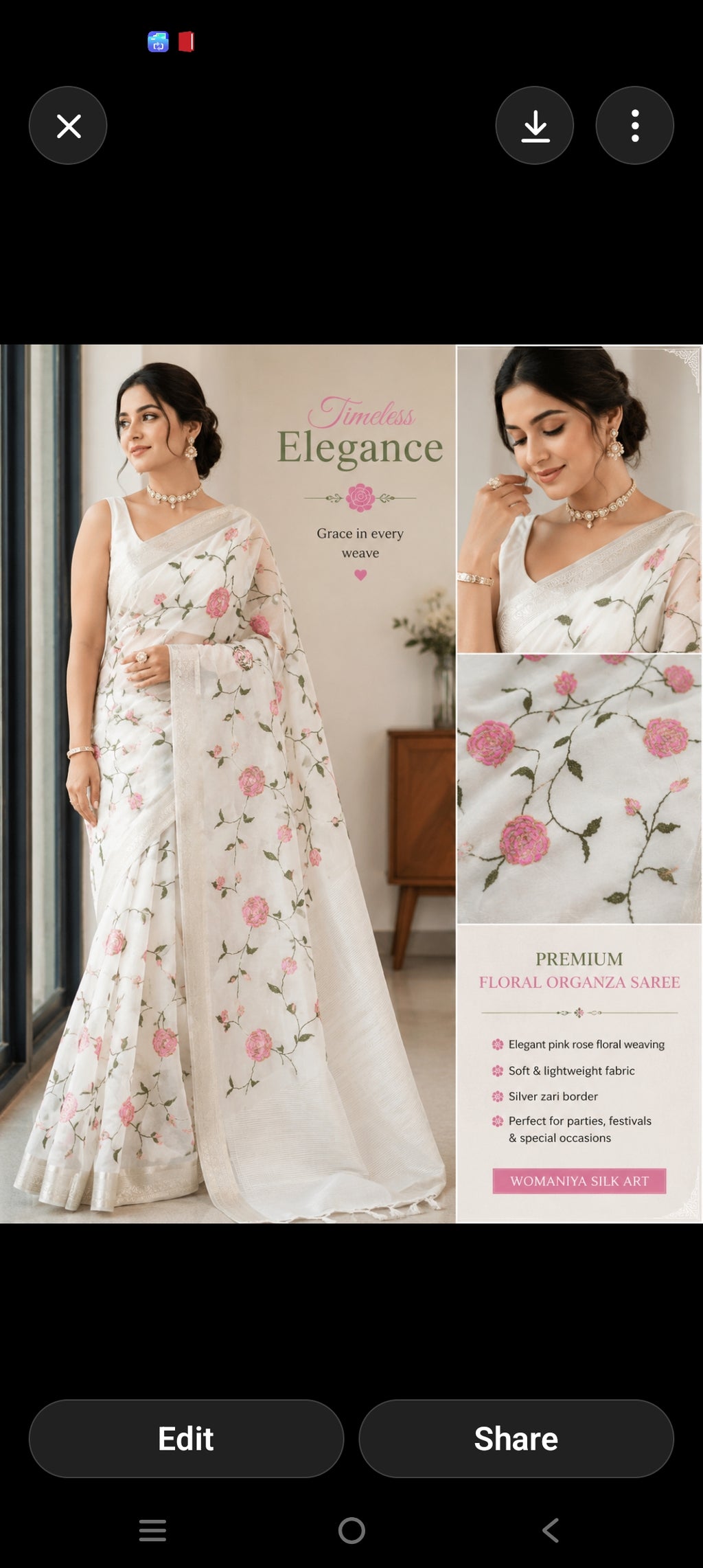 Saree handloom