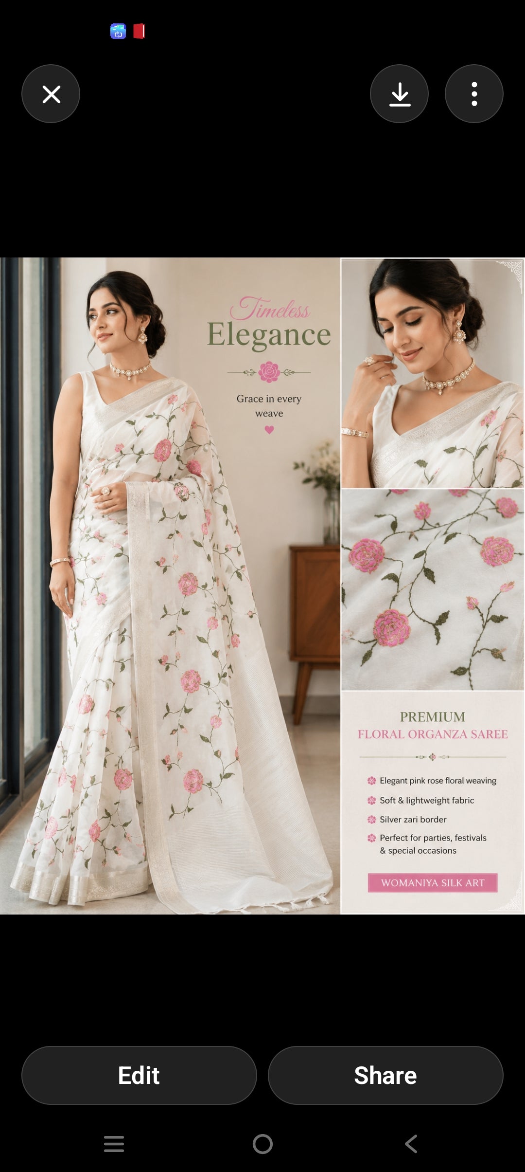 Saree handloom