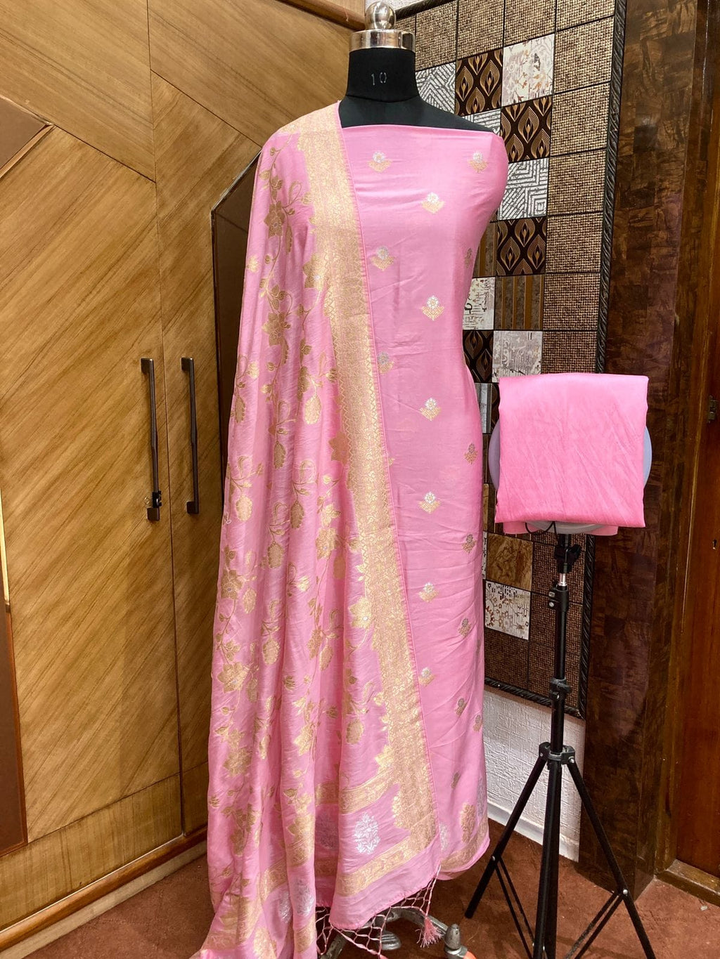 Pure Banarsi Silk suits