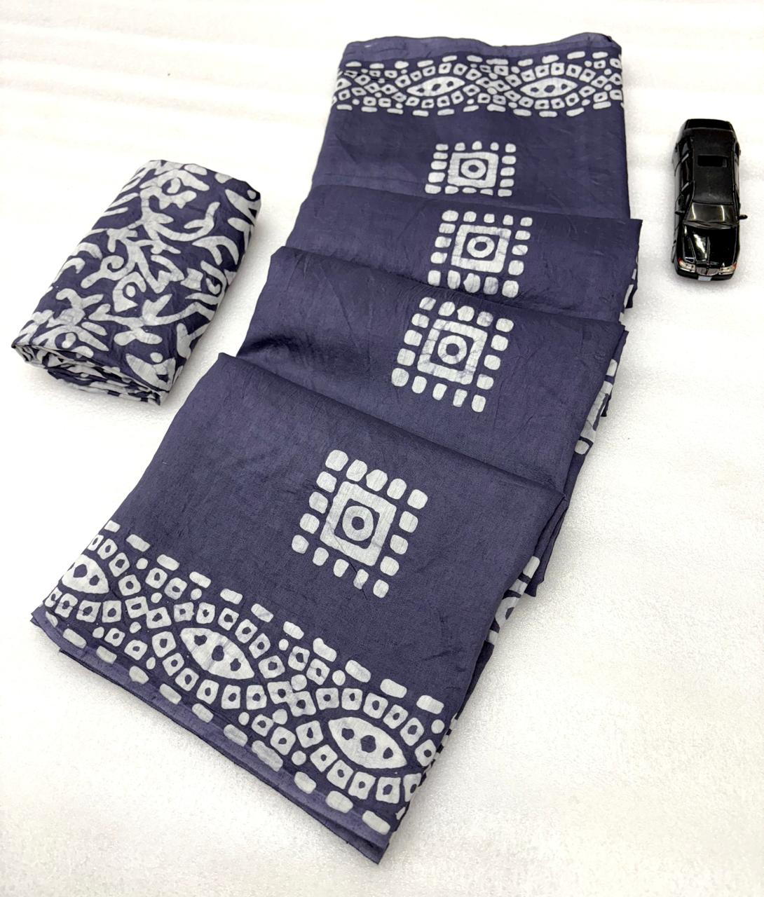 PURE COTTON HAND BATIK SAREE